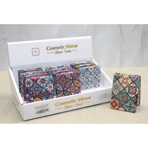 Taşlı El Aynası Dikdörtgen İnce Alk3746