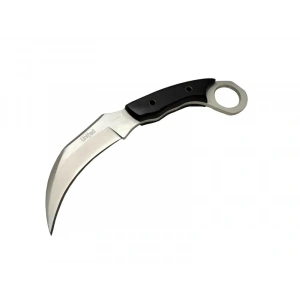 United Claw Cutter Karambit Uk 1 Siyah Outdoor Bıçak 17cm - Kılıflı, Plastik Sap