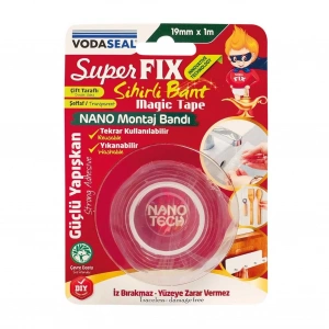 Vodaseal Süper Fix Sihirli Bant 19 Mm 1 Metre