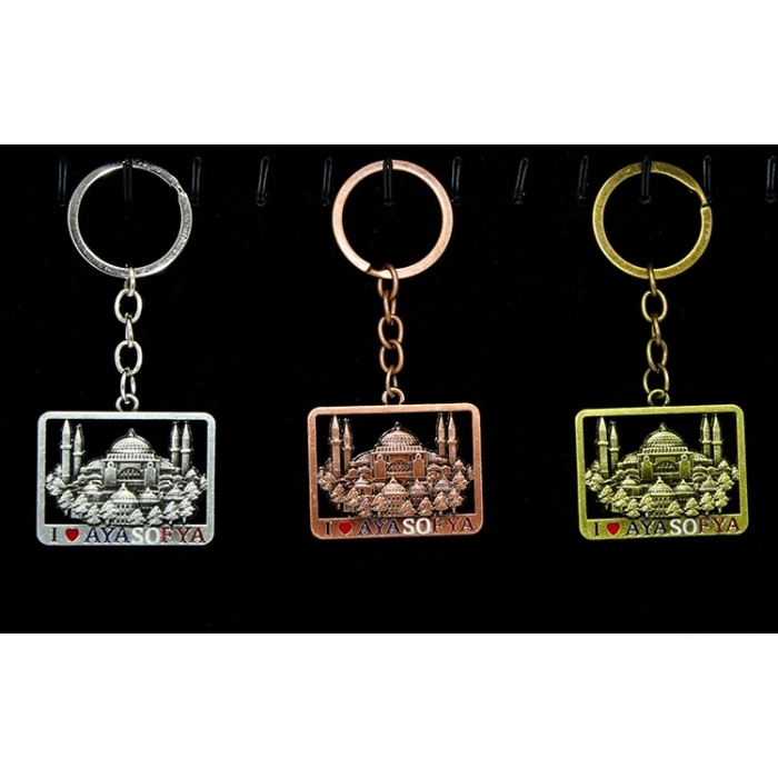 Metal Ayasofya Anahtarlık Alk2200