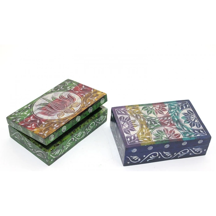 Obsidian Taşı Kutu Model 2