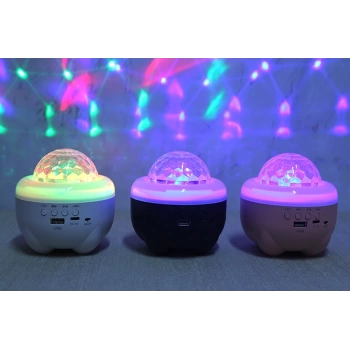 Bluetoothlu Müzik Çalar Star Master Led Lamba Alk3328