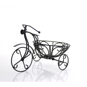 Ferforje Dekoratif Bisiklet Çiçeklik St00077