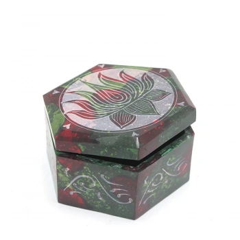 Obsidian Taşı Kutu Model 4