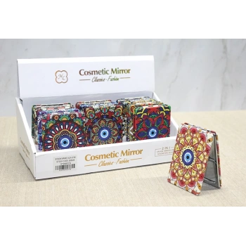 Taşlı El Aynası Dikdörtgen İnce Model 2