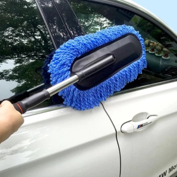 Teleskopik Mikrofiber Araç Yıkama Fırçası