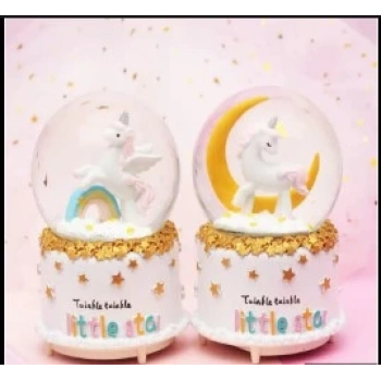 Unicorn Kar Küresi Orta Boy