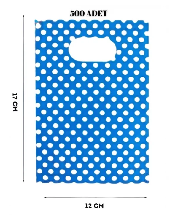 12X17 El Geçme Sedef Poşet 500lü