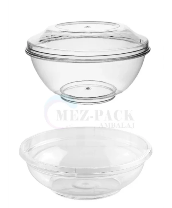 160cc Yuvarlak Kase Kapaklı 500 Adet