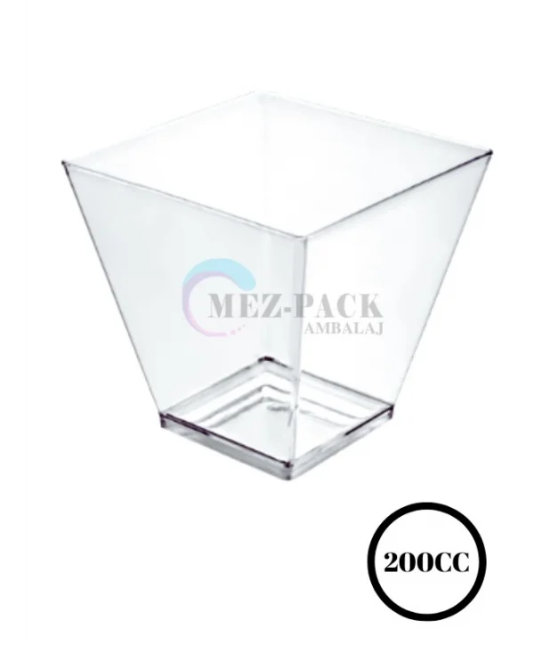 200cc Prizma Kase Kapaksız 600 Adet