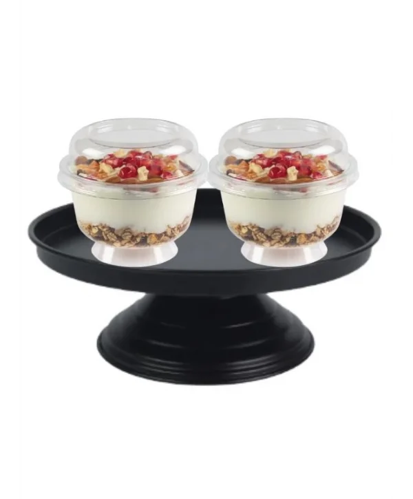 270cc Magnolya Ayaklı Kase Kapaklı 350 Adet