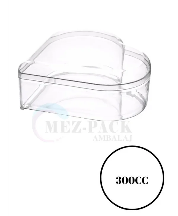 300cc Kalpli Tatlı Kasesi Kapaklı 150 Adet