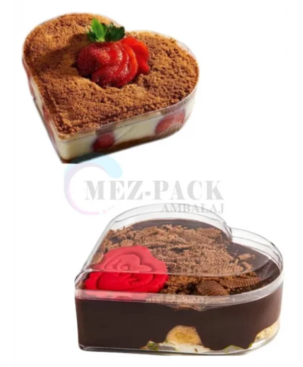 300cc Kalpli Tatlı Kasesi Kapaklı 450 Adet