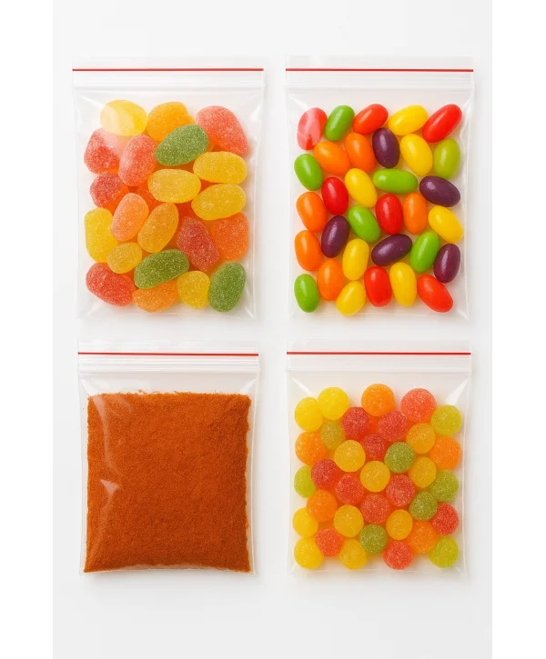 5x5cm Kilitli Torba Şeffaf Poşet 2000 Adet