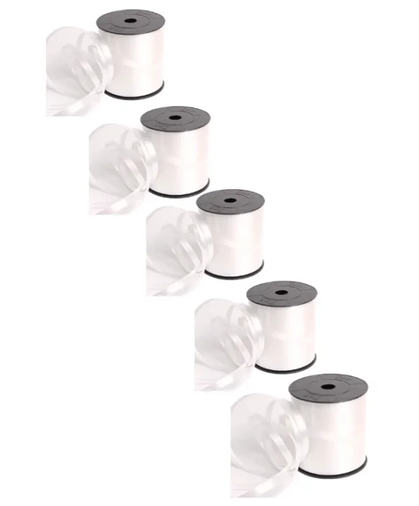 Rabant-Rafya Şerit Lüks Beyaz 5 Adet