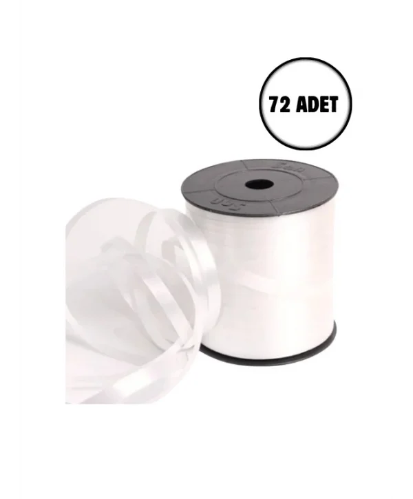 Rabant-Rafya Şerit Lüks Beyaz 72 Adet
