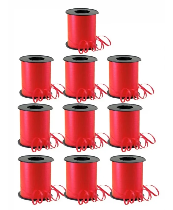 Rabant-Rafya Şerit Lüks Kırmızı 10 Adet