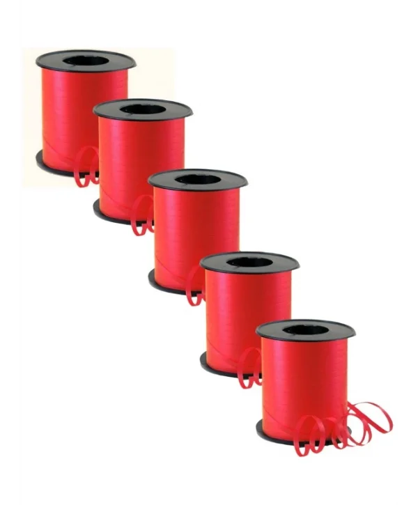 Rabant-Rafya Şerit Lüks Kırmızı 5 Adet