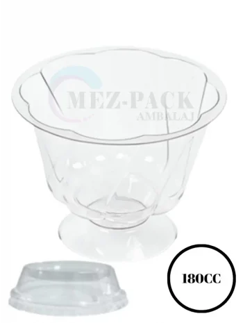 180cc Papatya Kase Kapaklı 250 Adet