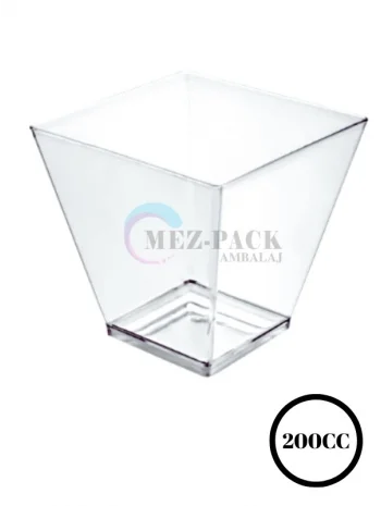 200cc Prizma Kase Kapaksız 50 Adet
