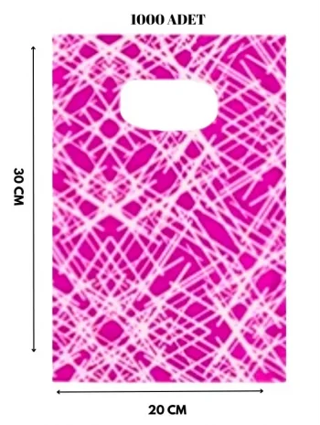 20X30 El Geçme Sedef Poşet 1000li