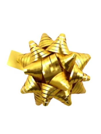 Kutup Yıldızı Hediye Paketi Süsü Gold 24 Adet