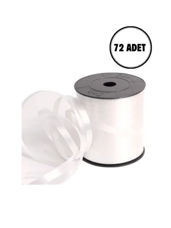 Rabant-Rafya Şerit Lüks Beyaz 72 Adet