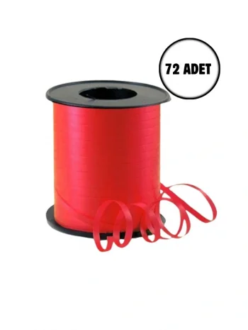 Rabant-Rafya Şerit Lüks Kırmızı 72 Adet