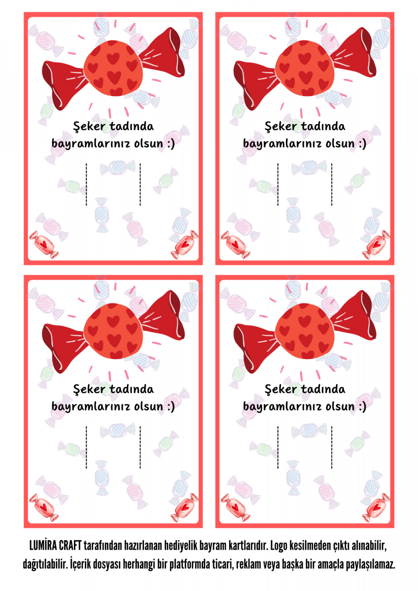 Bayram Tebrik Kartı 1