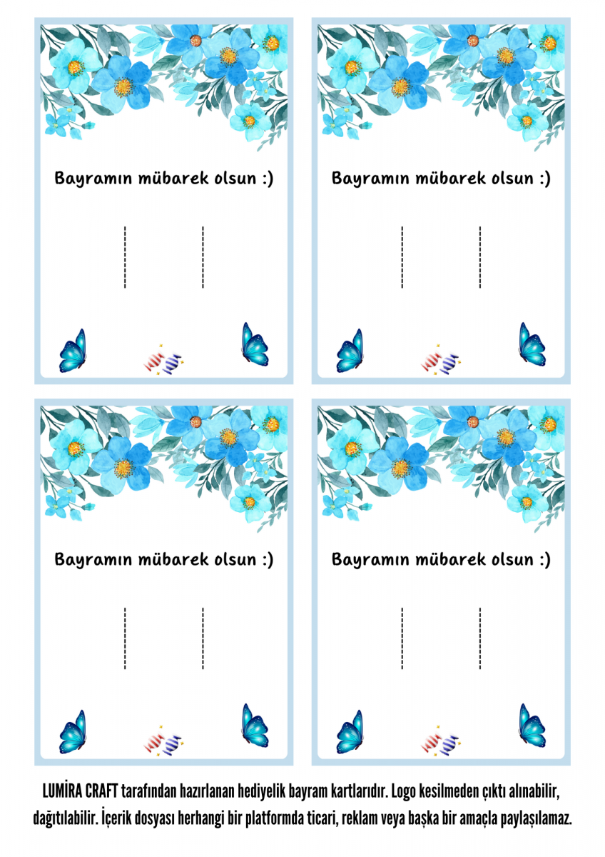 Bayram Tebrik Kartı 6