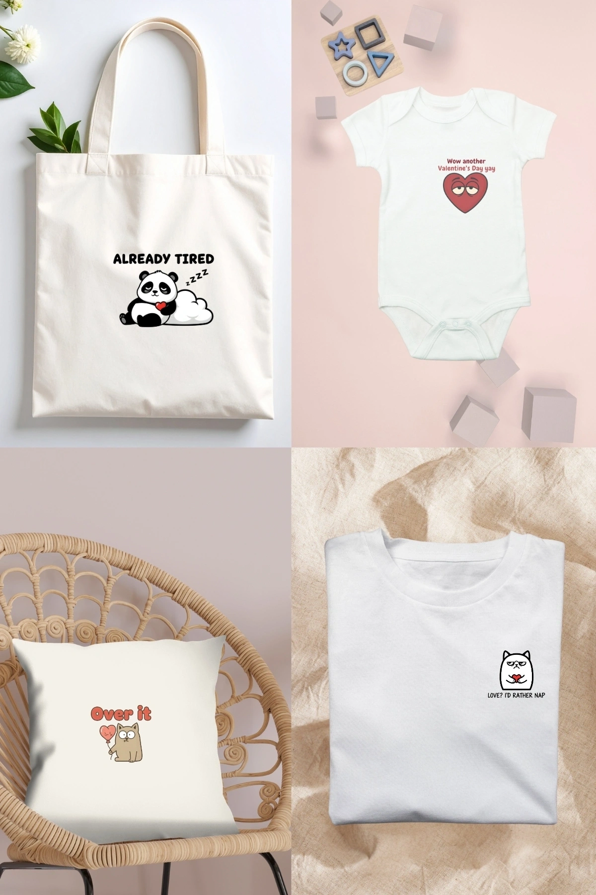 Sevgililer Günü Kırık Kalpler Kumaşa Baskı Yapılabilen Ütü ile Yapışan DTF Transfer Baskı Kağıdı