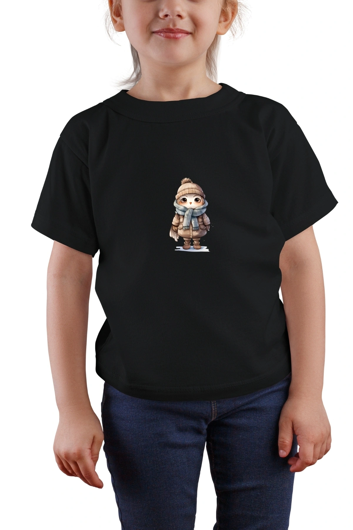 Sevimli Kış Hayvanları Kumaşa Ütü ile Yapışan DTF Transfer Baskı Kağıdı