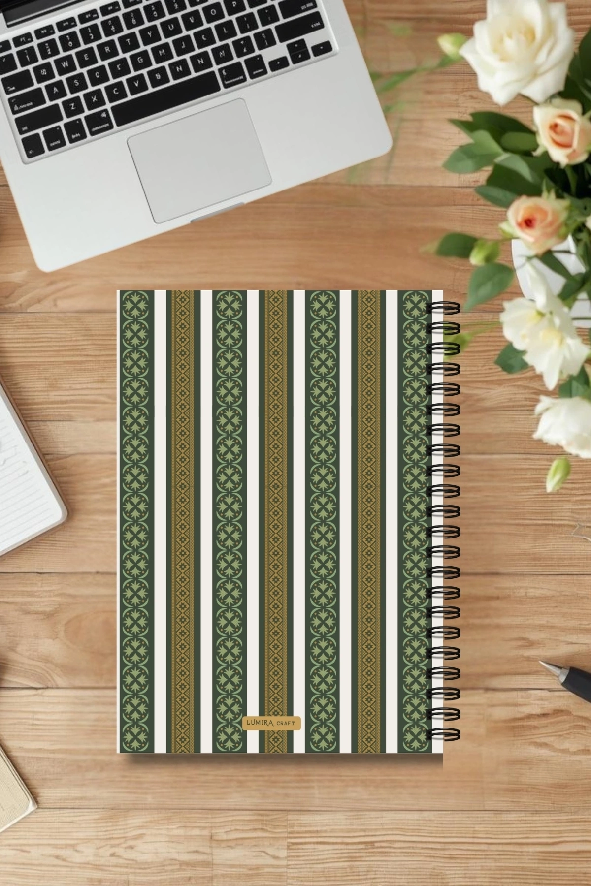 Etnik Desen - A5 Boy Günlük Planlayıcı , Daily Planner, To Do List-Konsept Not Defteri, Notepad