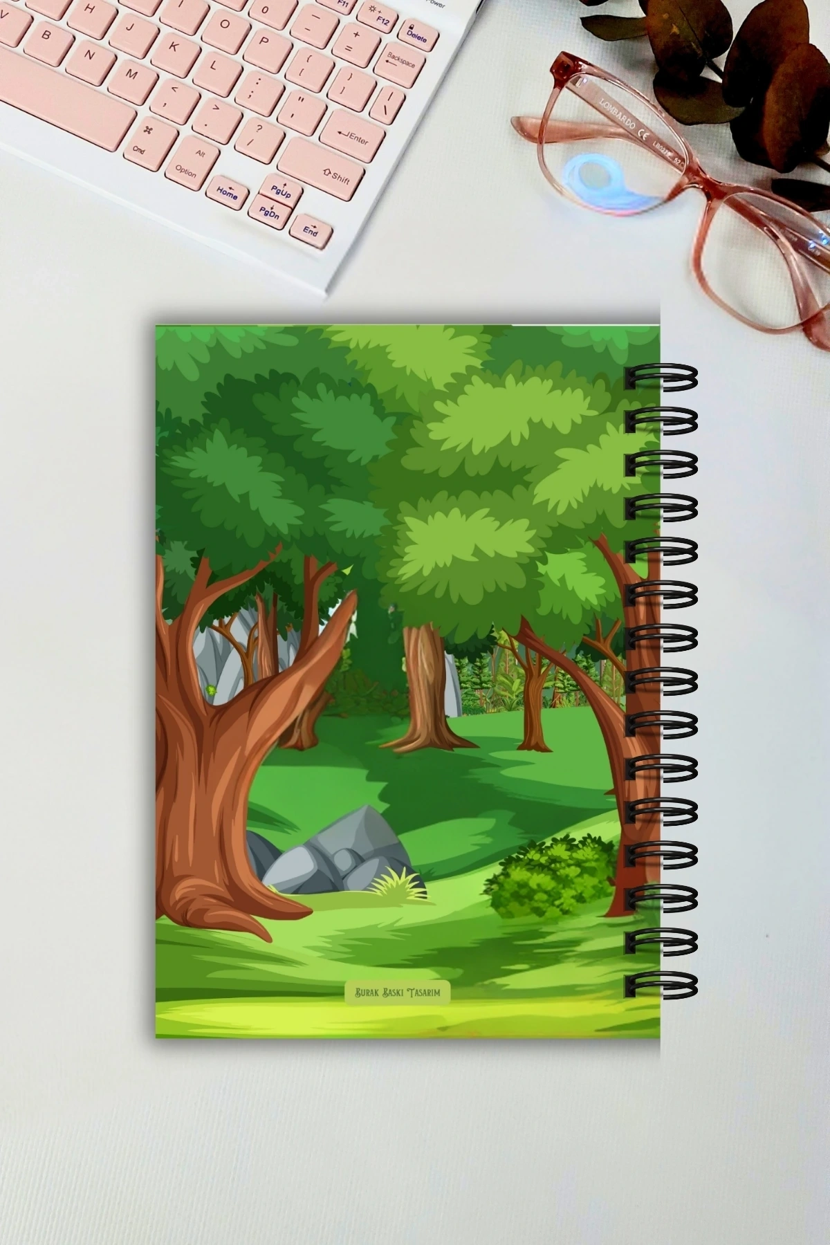 Renkli Orman Çocuk Kitap Okuma Günlüğü, Çocuklar Için Günlük, Book Reading Daily