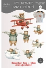 Teddy Bear, Ayıcık, Kumaşa Baskı Yapılabilen Ütü ile Yapışan DTF Tekstil Transfer Baskı Kağıdı