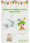 Hello Summer Mendil ve Kese Baskı Kağıdı, Ütü ile Yapışan DTF Transfer, Mezuniyet, Okuma Bayramı