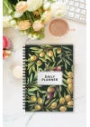 Zeytin Model- A5 Boy Günlük Planlayıcı , Daily Planner, To Do List-Konsept Not Defteri, Notepad