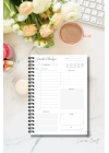 Zeytin Model- A5 Boy Günlük Planlayıcı , Daily Planner, To Do List-Konsept Not Defteri, Notepad