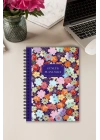 Mavi Vintage, A5-Günlük Planlayıcı , Daily Planner, To Do List-Konsept Not Defteri, Notepad