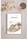 Ormanda Dağ Evi, A5-Günlük Planlayıcı , Daily Planner, To Do List-Konsept Not Defteri, Notepad