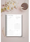 Ormanda Dağ Evi, A5-Günlük Planlayıcı , Daily Planner, To Do List-Konsept Not Defteri, Notepad