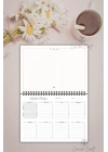 Pamuk Çiçeği A5-Haftalık Planlayıcı , Weekly Planner, To Do List-Konsept Not Defteri, Notepad