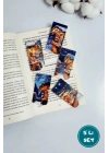Doğa Kış Kar Orman Mıknatıslı Kitap Ayracı Magnetic Bookmark / 5 Li Set