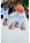 Kitap Okuyorum Temalı Kitap Ayracı (4 Lü Set)