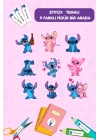 Stitch Temalı  İsme Özel 186 Adet Defter-Kalem-Kitap Etiketi
