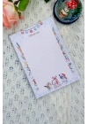 Yılbaşı Temalı Sevimli Hayvanlar A-5 Note Pad, Bloknot, Defter, Not Kağıdı, Not Defteri