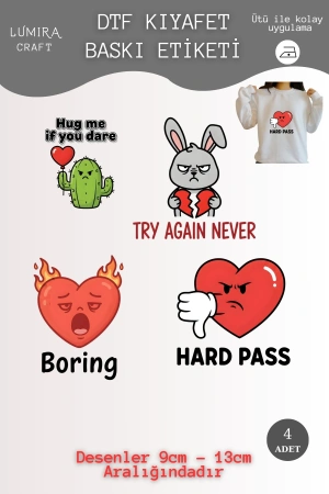 Sinirli Kalpler Kumaşa Baskı Yapılabilen Ütü ile Yapışan DTF Tekstil Transfer Baskı Kağıdı