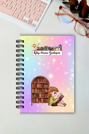 Renkli Çocuk Kitap Okuma Günlüğü, Çocuklar İçin Günlük, Book Reading Daily