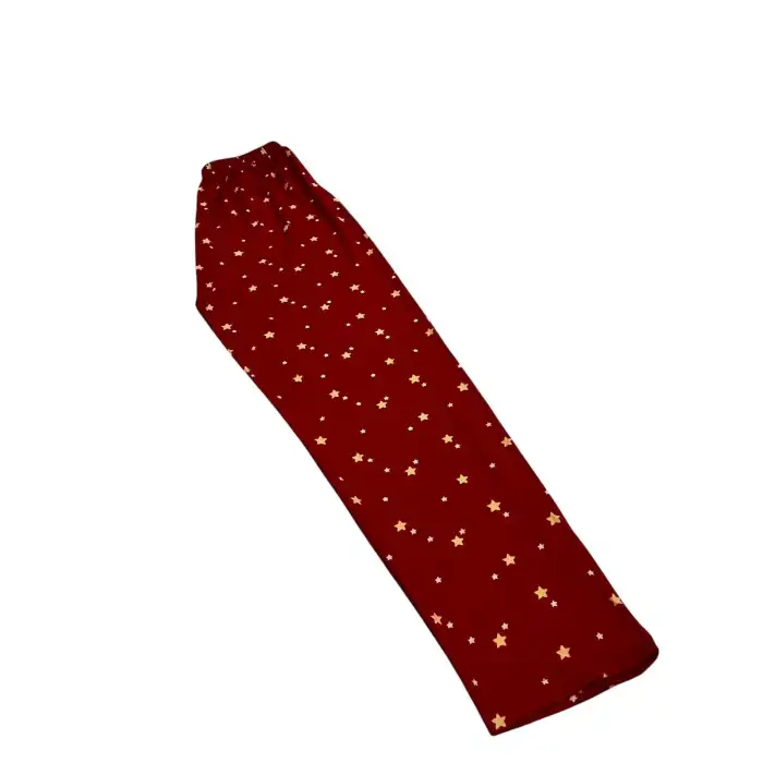 MİLAN KUMAŞ YILDIZ DESENLİ ALT PİJAMA