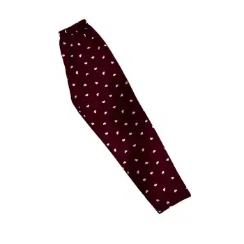 MİLAN KUMAŞ KALP DESENLİ ALT PİJAMA